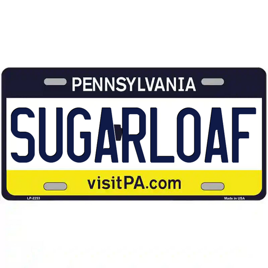 Sugarloaf Pennsylvania Metal Sign