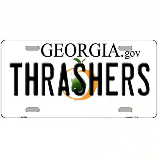 Thrashers Georgia Metal Sign