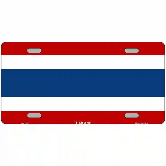 Thailand Flag Metal Sign