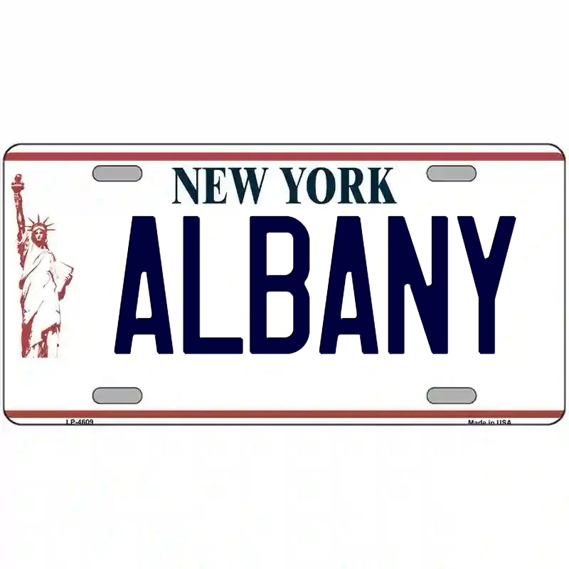 Albany New York Metal Sign