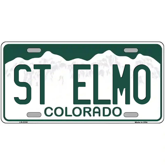 St Elmo Colorado Metal Sign