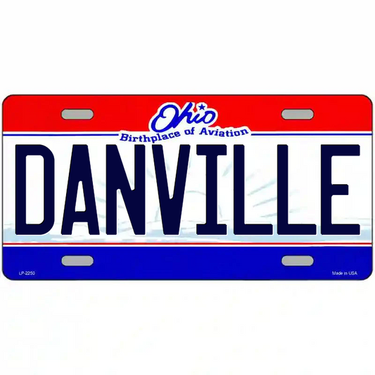 Danville Ohio Metal Sign