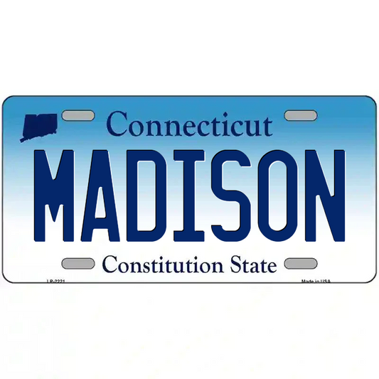 Madison Connecticut Metal Sign