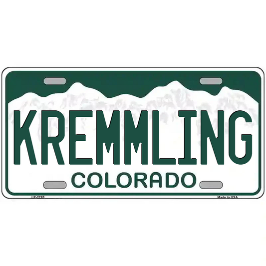 Kremmling Colorado Metal Sign