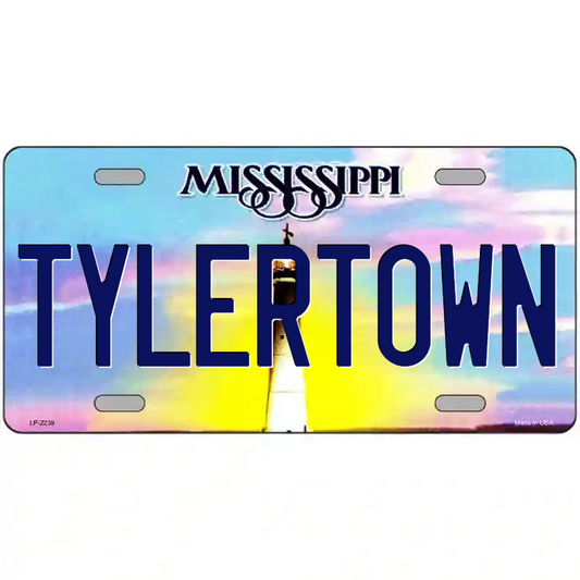 Tylertown Mississippi Metal Sign