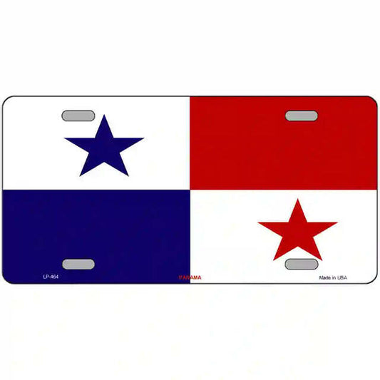 Panama Flag Metal Sign