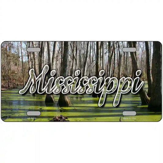 Mississippi Swamp Metal Sign