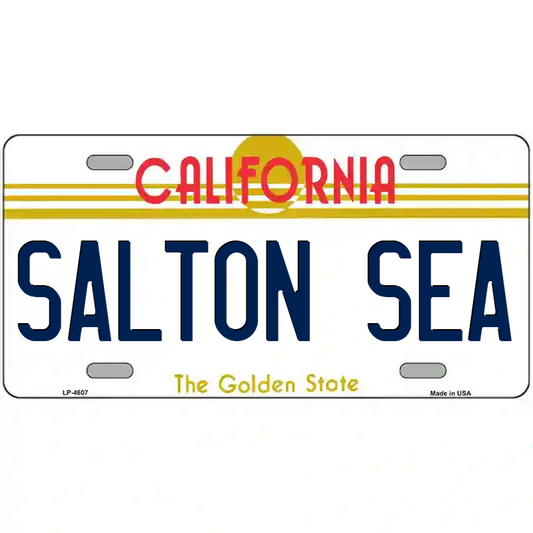 Salton Sea California Metal Sign