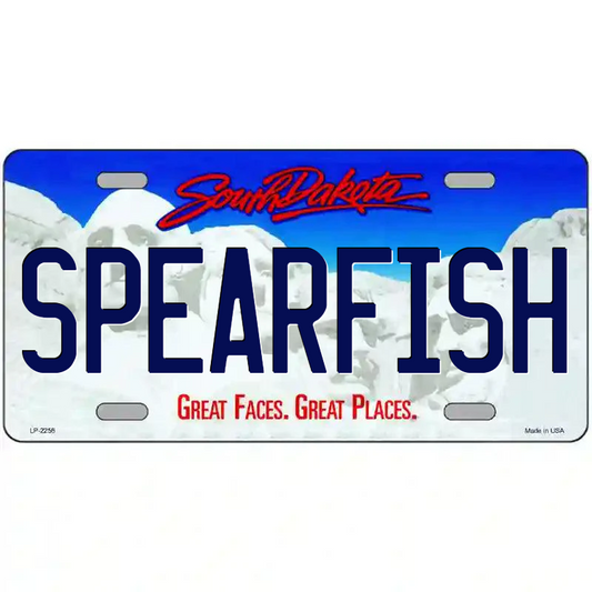 Spearfish South Dakota Metal Sign