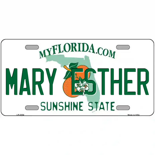 Mary Esther Florida Metal Sign