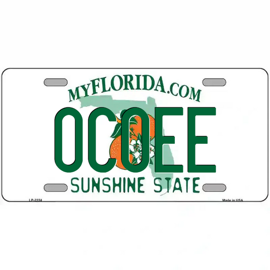 Ocoee Florida Metal Sign
