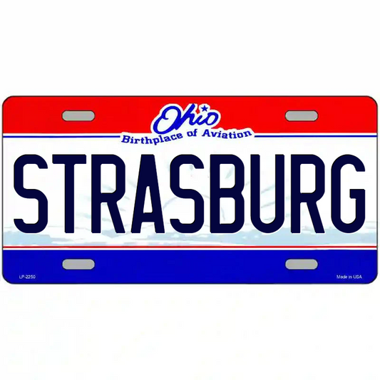 Strasburg Ohio Metal Sign