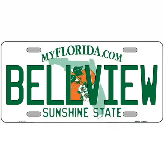 Bellview Florida Metal Sign