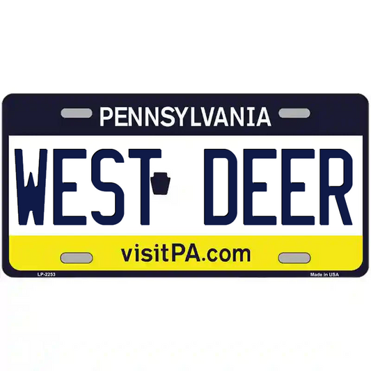 West Deer Pennsylvania Metal Sign