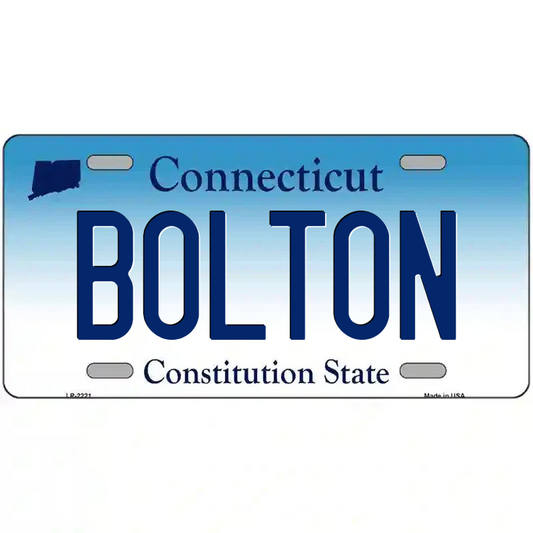 Bolton Connecticut Metal Sign
