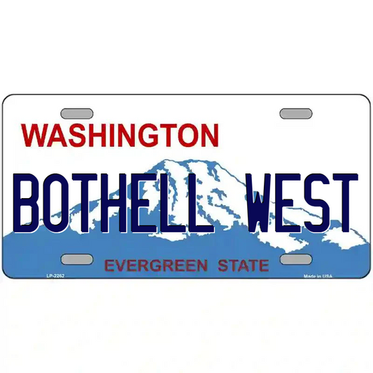 Bothell West Washington Metal Sign