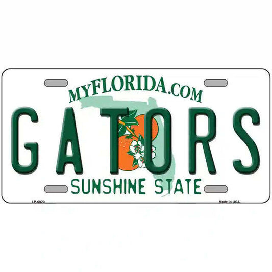 Gators Florida Metal Sign
