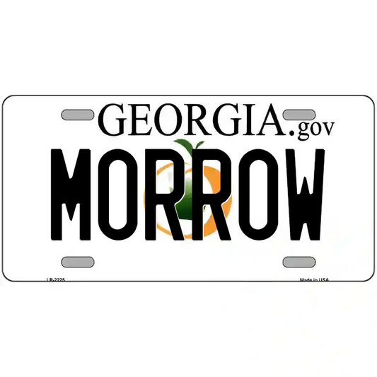Morrow Georgia Metal Sign