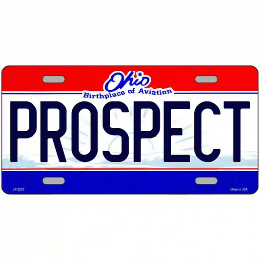 Prospect Ohio Metal Sign