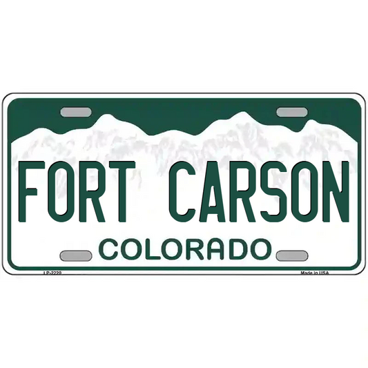 Fort Carson Colorado Metal Sign