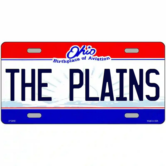 The Plains Ohio Metal Sign