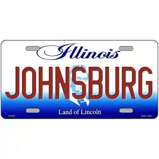 Johnsburg Illinois Metal Sign