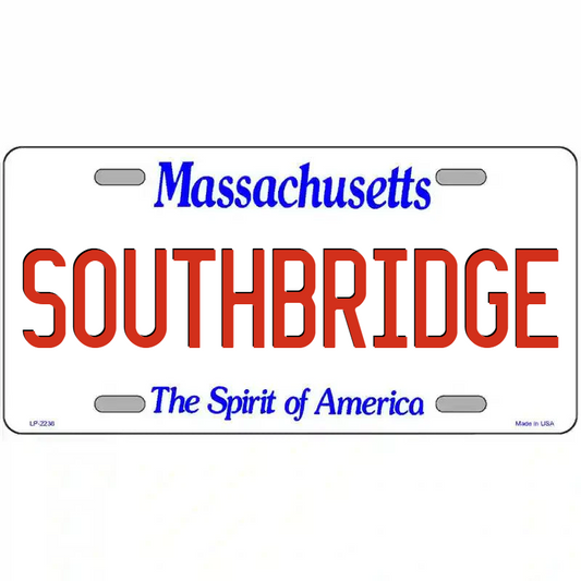 Southbridge Massachusetts Metal Sign