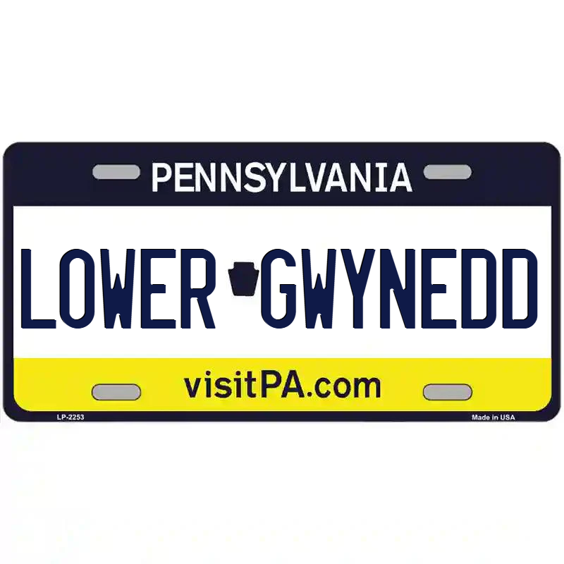 Lower Gwynedd Pennsylvania Metal Sign