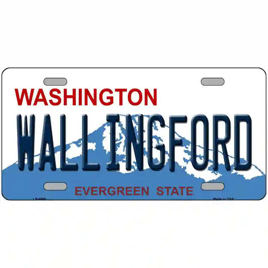 Wallingford Washington Metal Sign