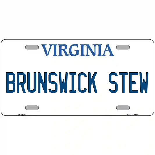Brunswick Stew Virginia Metal Sign
