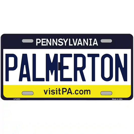 Palmerton Pennsylvania Metal Sign
