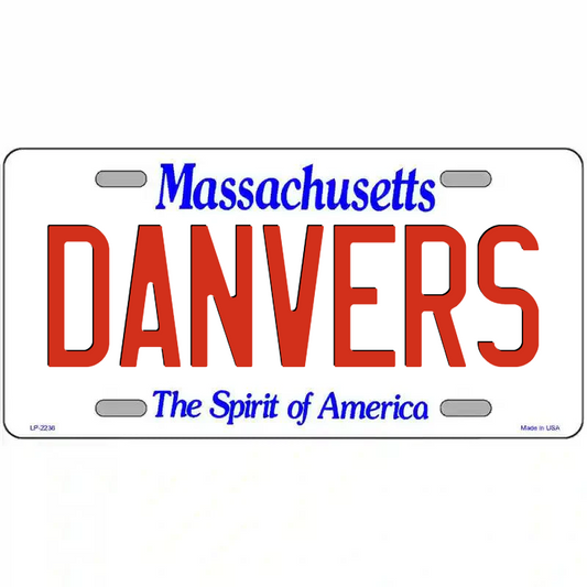 Danvers Massachusetts Metal Sign