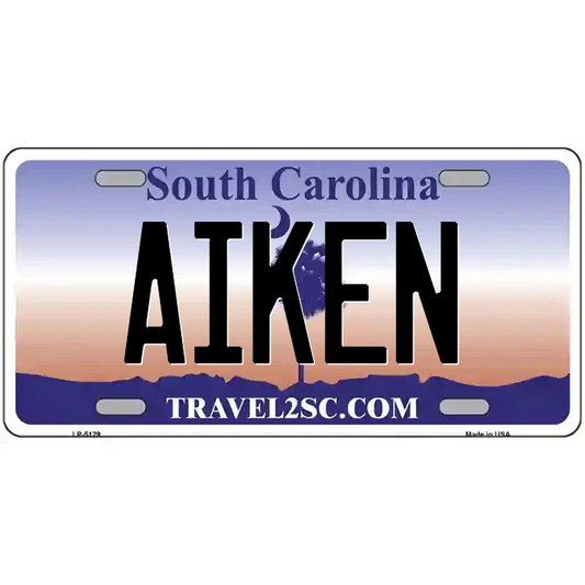Aiken South Carolina Metal Sign