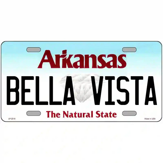 Bella Vista Arkansas Metal Sign