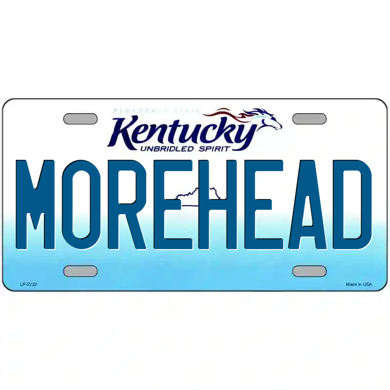 Morehead Kentucky Metal Sign
