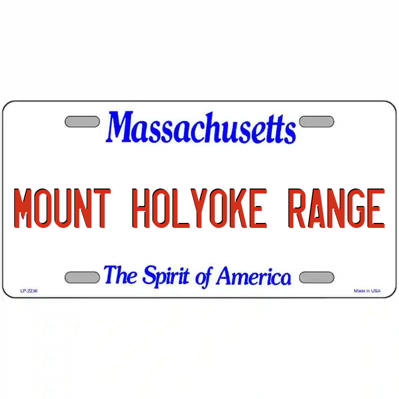 Mount Holyoke Range Massachusetts Metal Sign