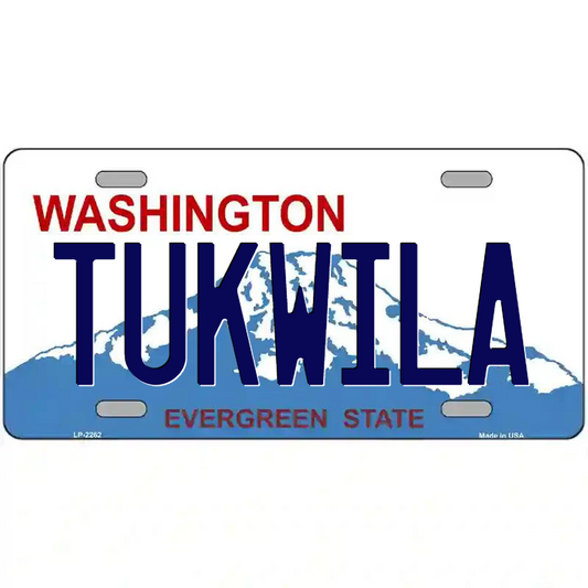 Tukwila Washington Metal Sign