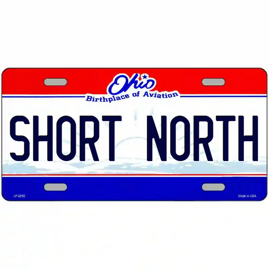 Short North Ohio Metal Sign