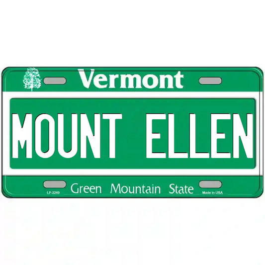 Mount Ellen Vermont Metal Sign