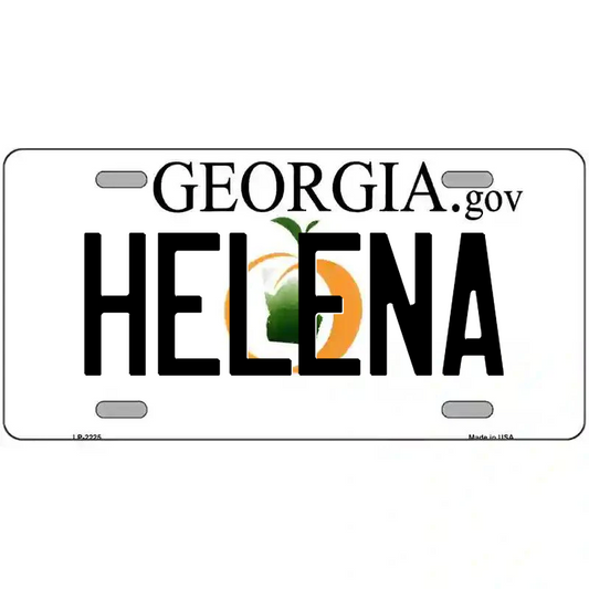 Helena Georgia Metal Sign