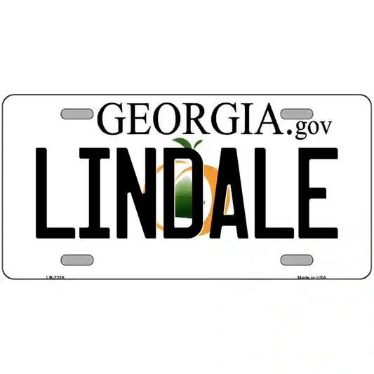 Lindale Georgia Metal Sign
