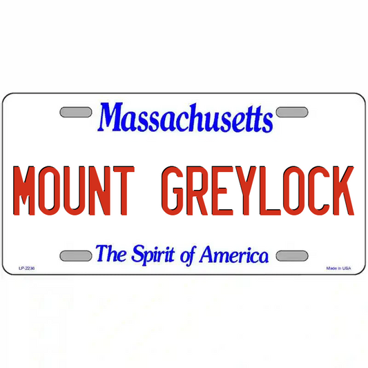 Mount Greylock Massachusetts Metal Sign