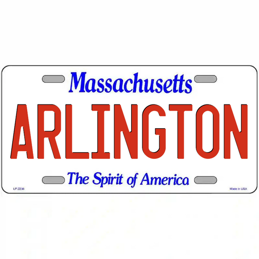 Arlington Massachusetts Metal Sign