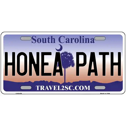 Honea Path South Carolina Metal Sign