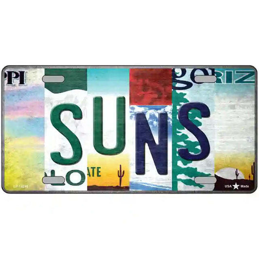 Suns Strip Art Metal Sign