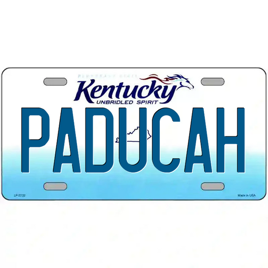 Paducah Kentucky Metal Sign