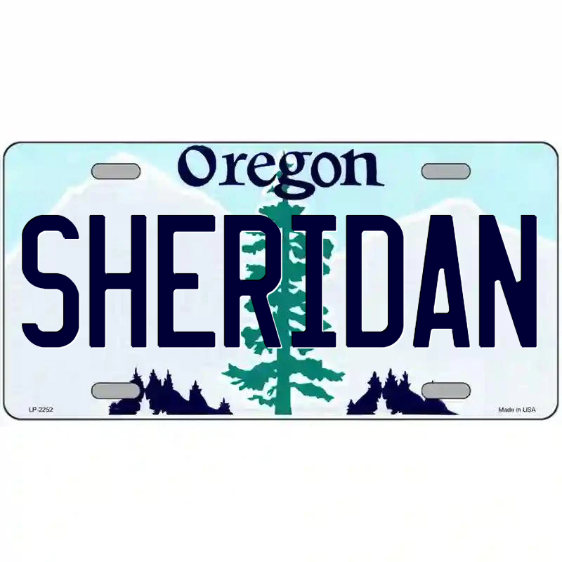 Sheridan Oregon Metal Sign