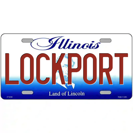 Lockport Illinois Metal Sign