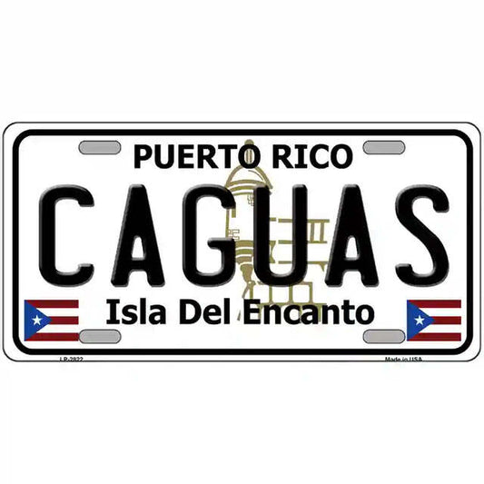 Caguas Puerto Rico Metal Sign