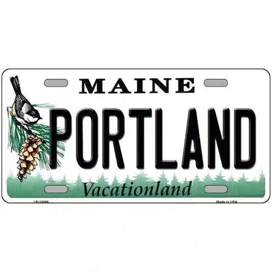 Portland Maine Metal Sign